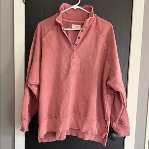 American Eagle Dusty Rose Crewneck Pullover